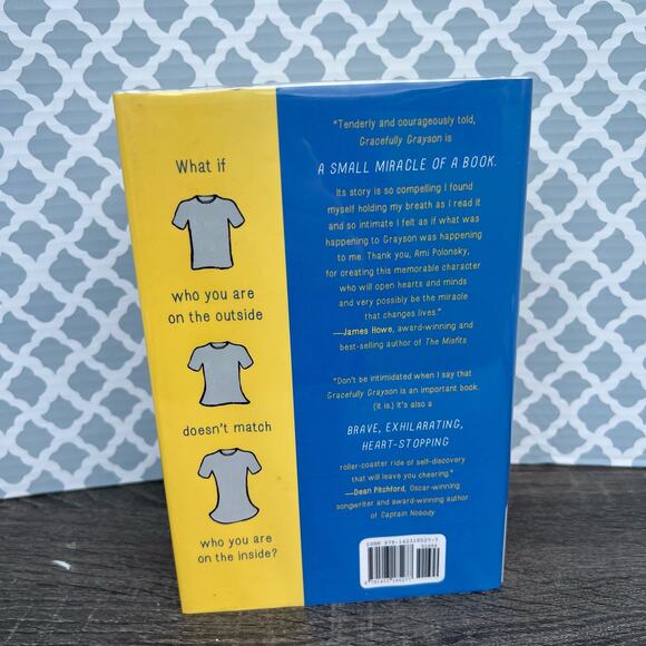 Gracefully Grayson by Ami Polonsky Hardcover Book Pre-Loved - Picture 2 of 5